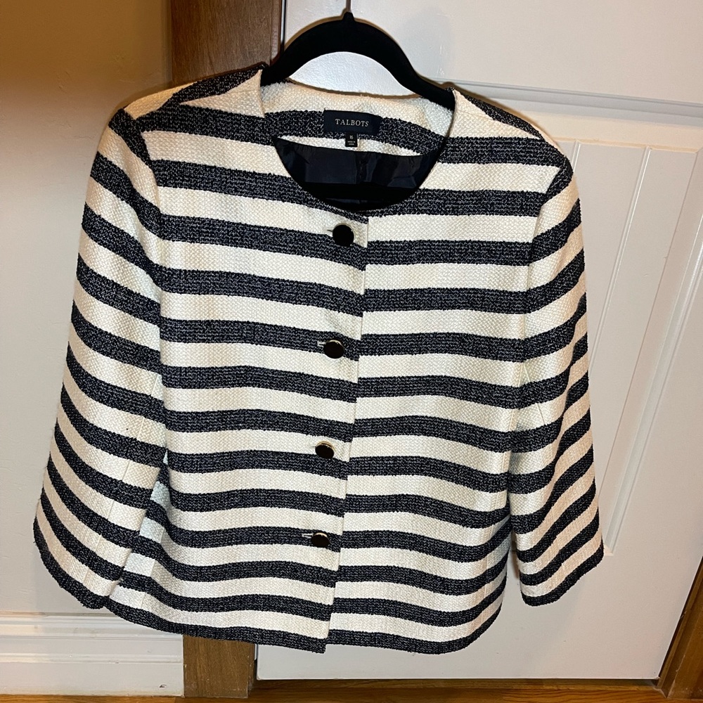 Talbot jacket blazer size 16 3/4th sleeves like New